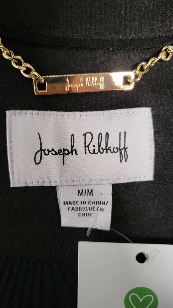 Joseph Ribkoff Black Eyelet Jacket (12)