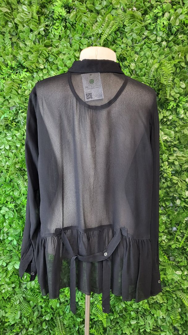 Two by Two Black Sheer Jacket (10)
