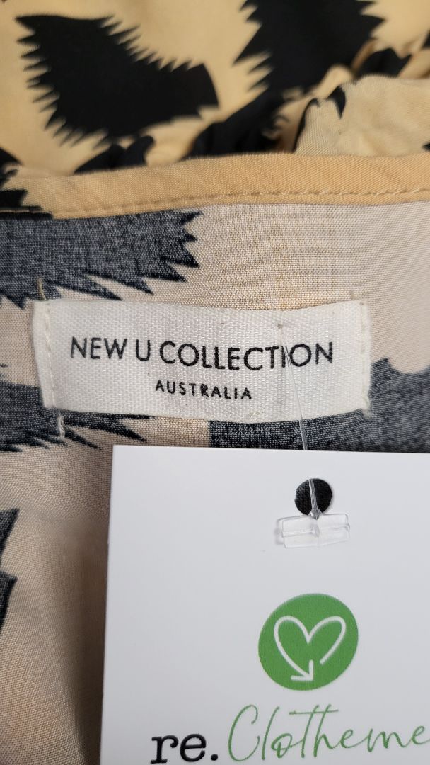 New U Collection Animal Puff Sleeve Top (16)