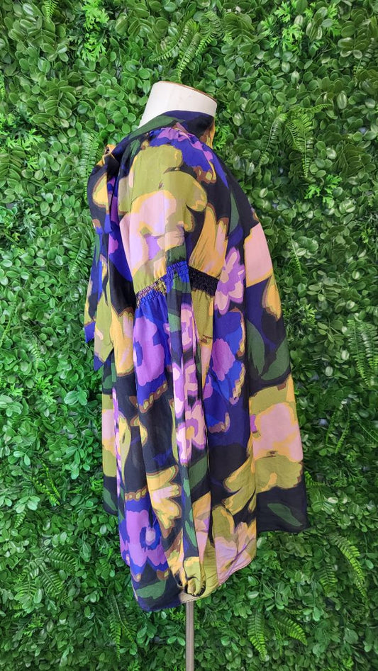 Pingpong Multi Tie Blouse (10-12)