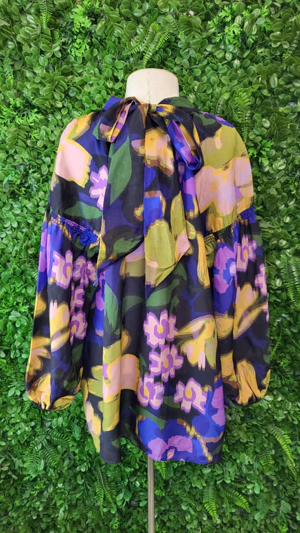 Pingpong Multi Tie Blouse (10-12)