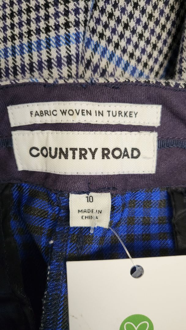 Country Road Check Tapered Pant (10)