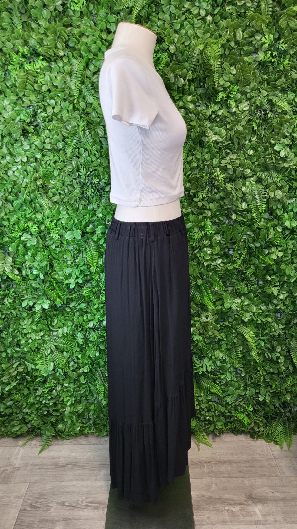 Lemon Tree Black Tier Skirt (12)