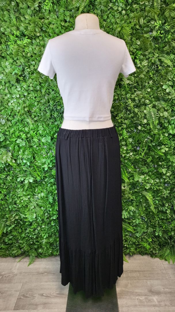 Lemon Tree Black Tier Skirt (12)