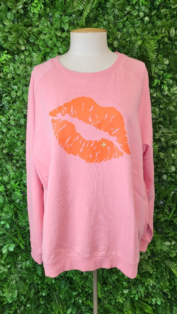 Stella Gemma Pink Crew Neck Top (12)