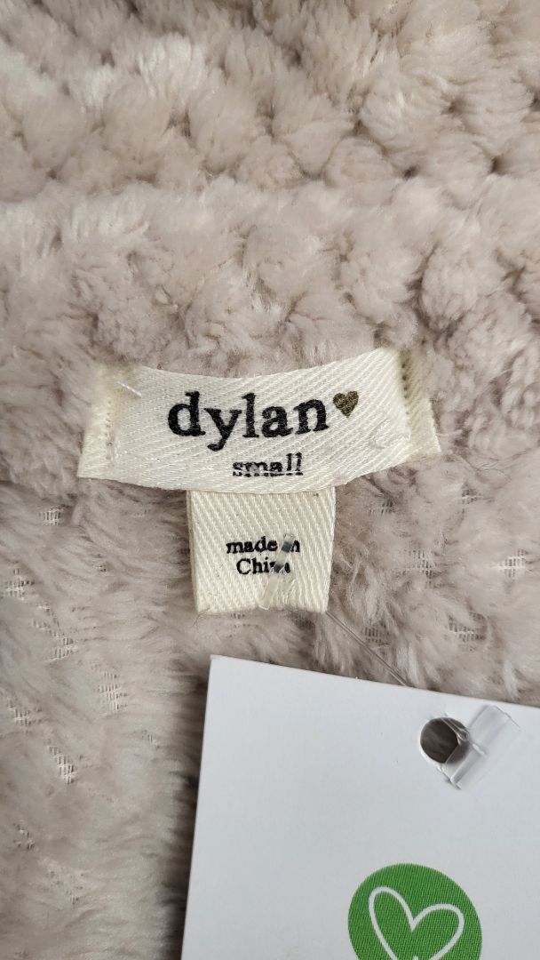 Dylan Beige Teddy Shacket (10-12)