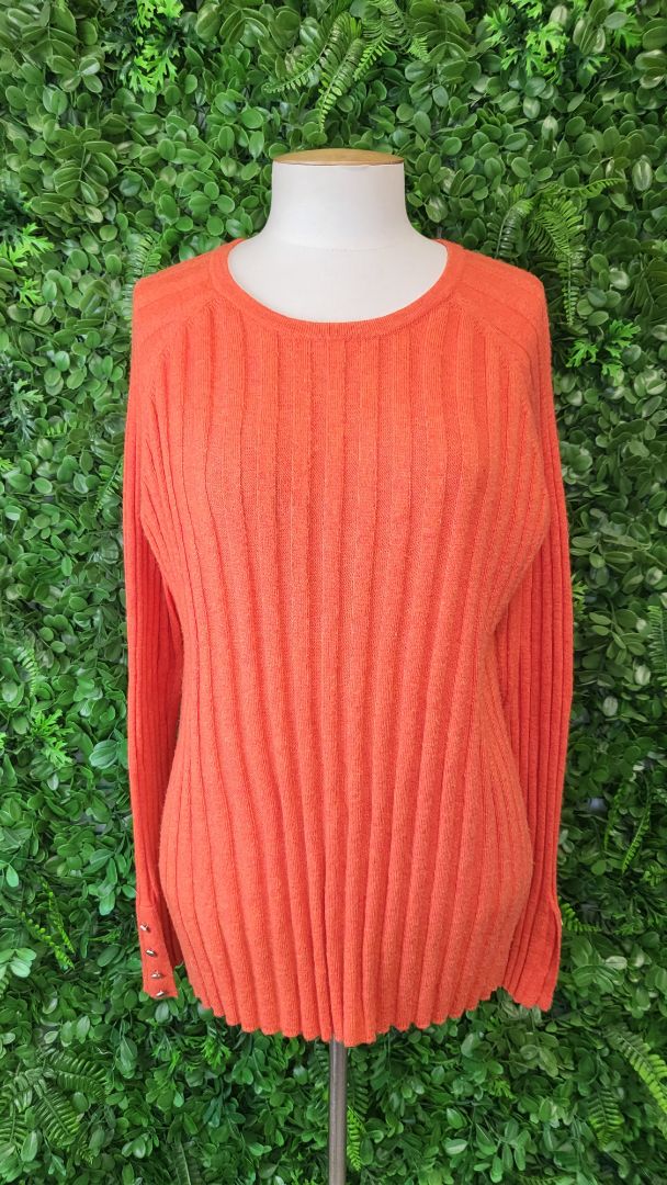 Vassalli Tangerine Ribbed Knit (16-18)