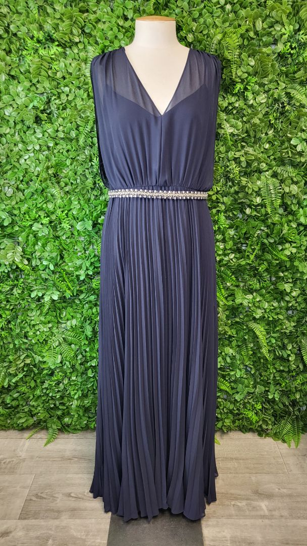 Forever New Navy Evening Dress (10)