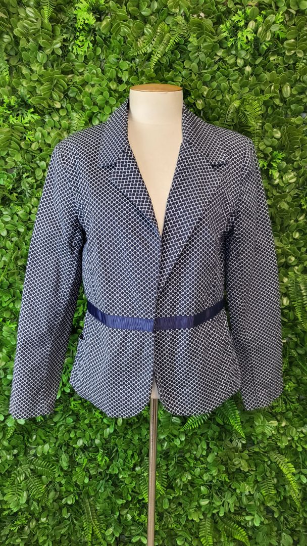 Gordon Smith Blue Print Blazer (10)