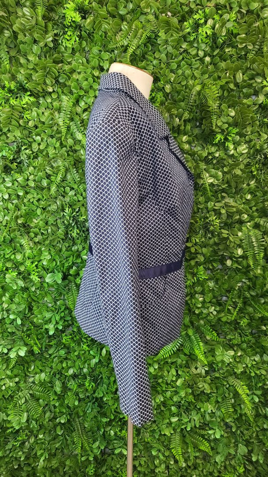 Gordon Smith Blue Print Blazer (10)