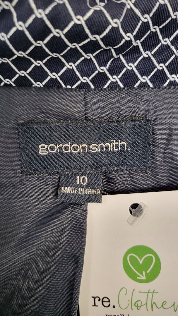 Gordon Smith Blue Print Blazer (10)