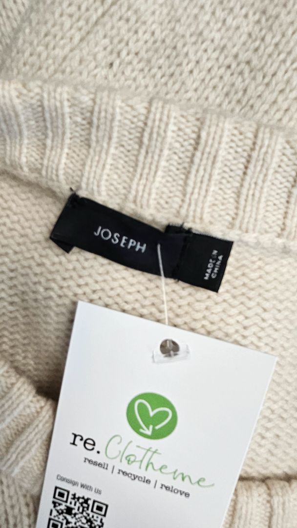 Joseph Cream Cashmere Knit Dress (10)