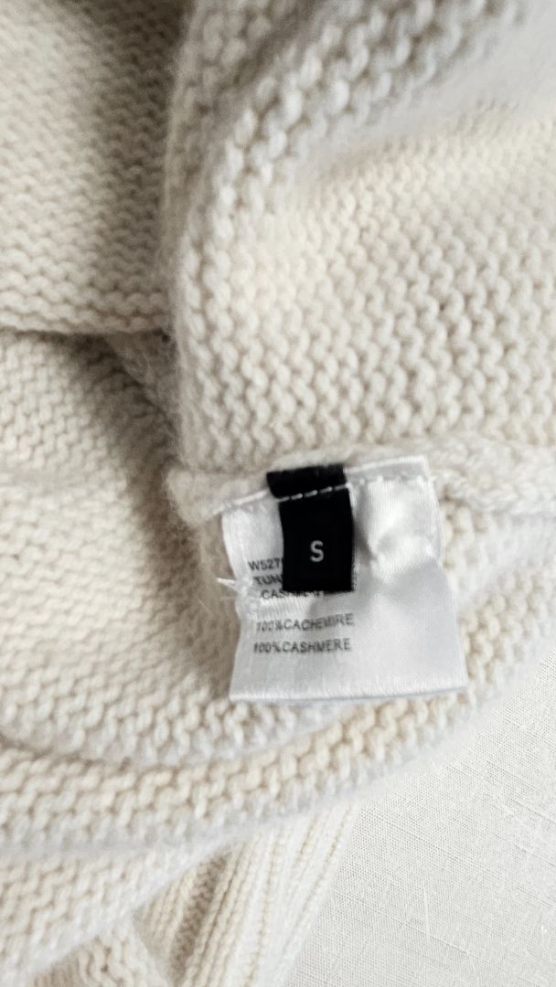 Joseph Cream Cashmere Knit Dress (10)