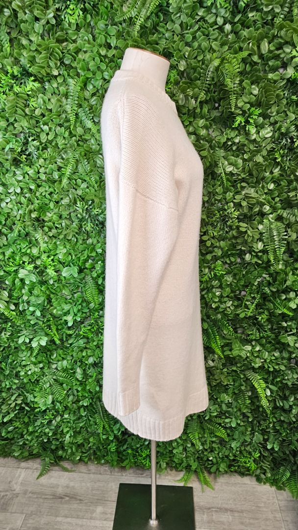 Joseph Cream Cashmere Knit Dress (10)