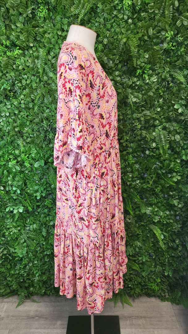 Boho Print Midi Dress (16-18)