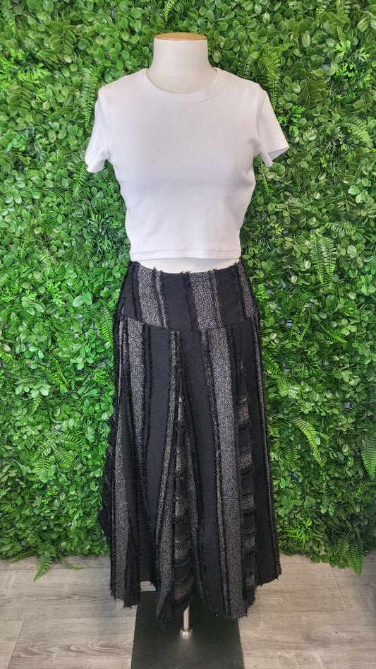 Scarlett Panel Fringe Panel Skirt (16)