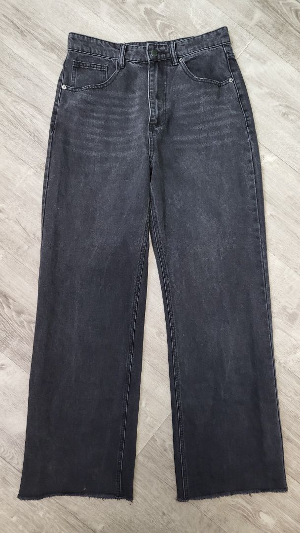 JunkFood Black Wide Leg Jean (10)