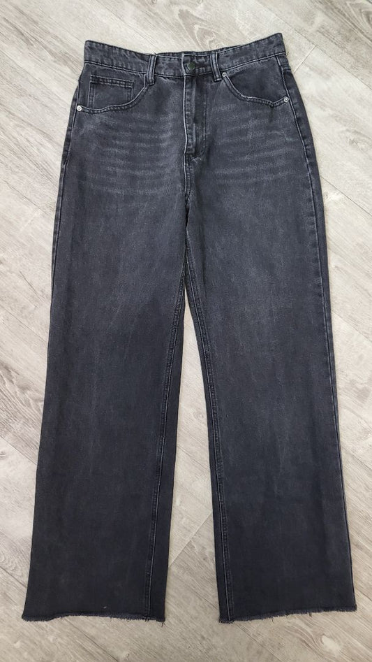 JunkFood Black Wide Leg Jean (10)