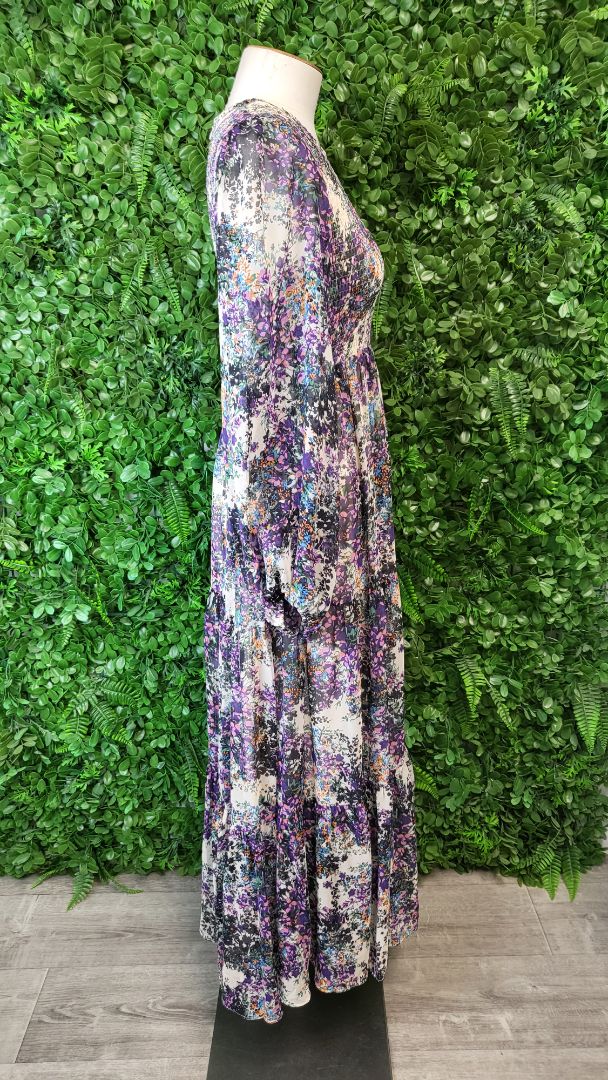Augustine Floral Shirred Dress (8)