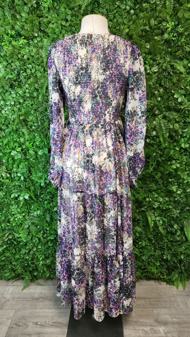 Augustine Floral Shirred Dress (8)