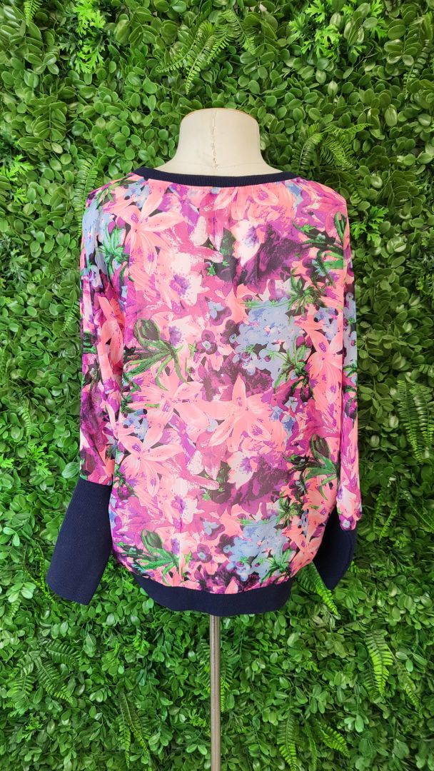 Charlo Pink Floral Top (8-10)