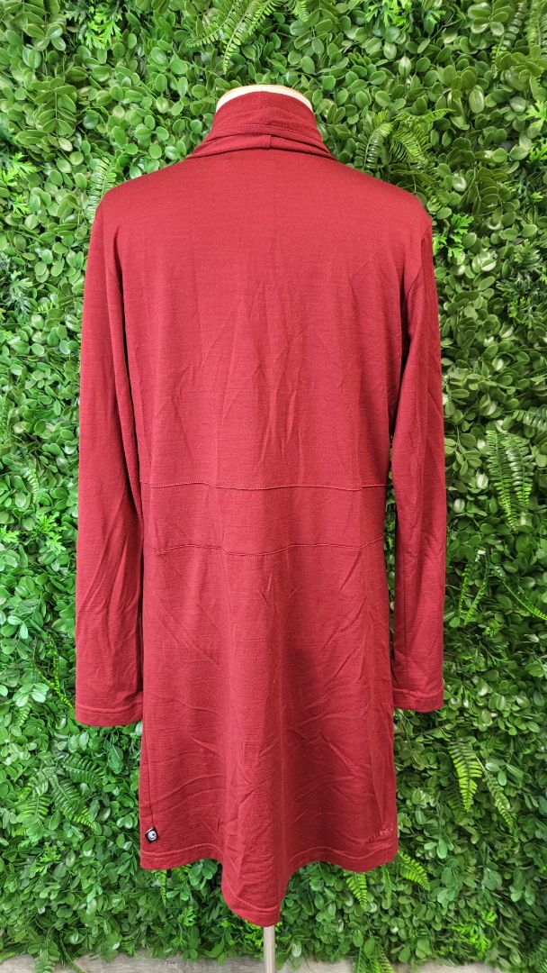 Glowing Sky Paprika Merino Knit Cardi (8-10)