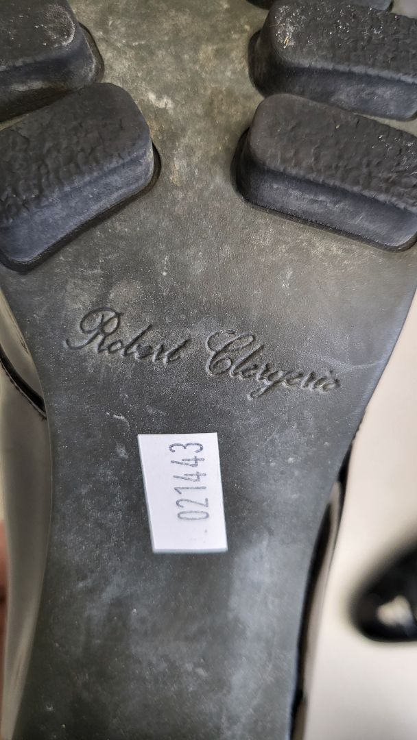 Robert Clergerie Black Patent Boot (40)