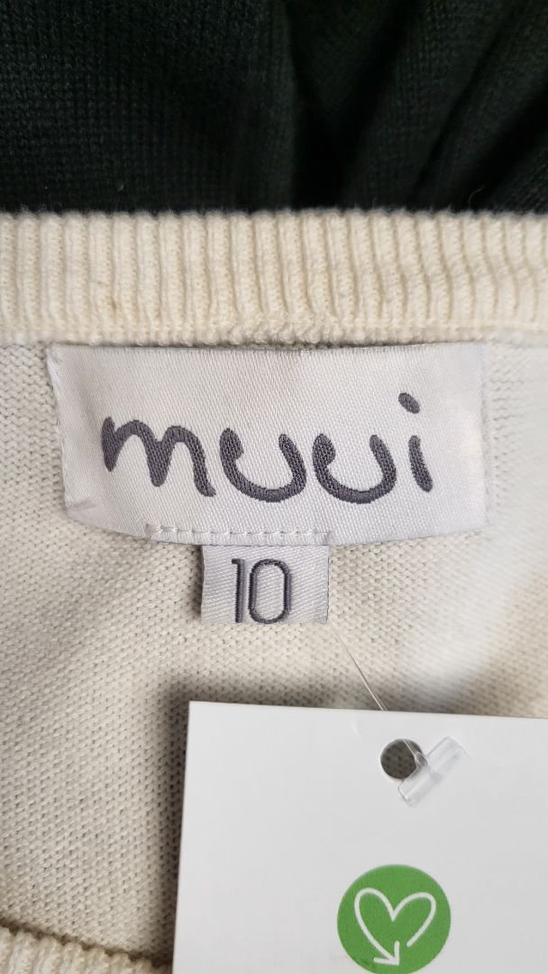 Muui Black/Cream Block Knit (10)
