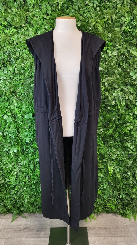 Kowtow Black Hooded Layering Jacket (12)