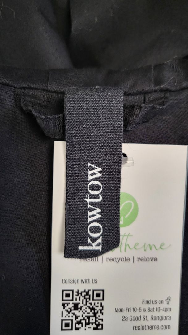 Kowtow Black Anorak Jacket (10)