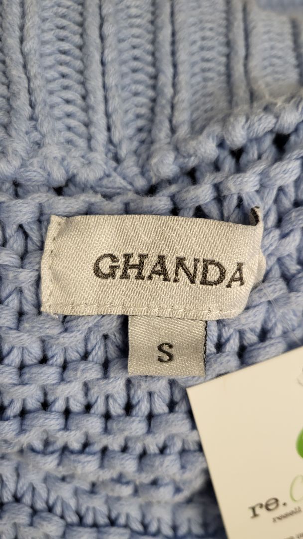 Ghanda Blue Chunky Knit (10)