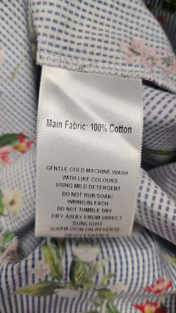 Madly Sweetly Micro Gingham Print Cotton Dress (10)