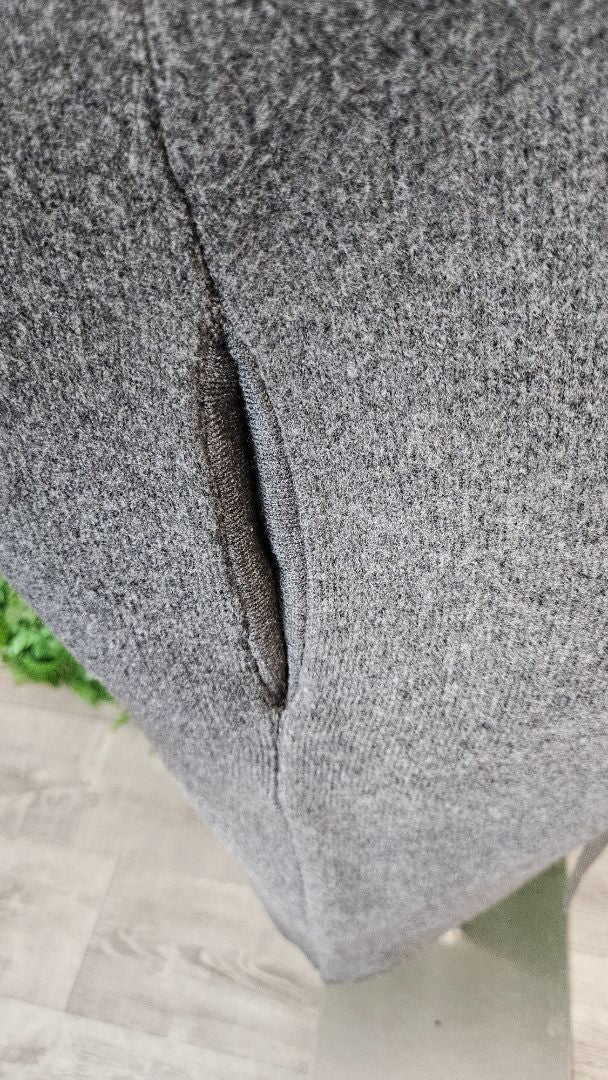 Decjuba Grey Longline Cardigan (10)
