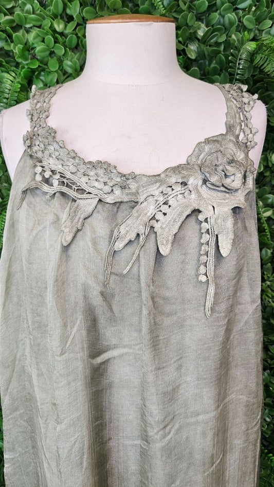 La Strada Sage Sleeveless Dress (16 - 18)