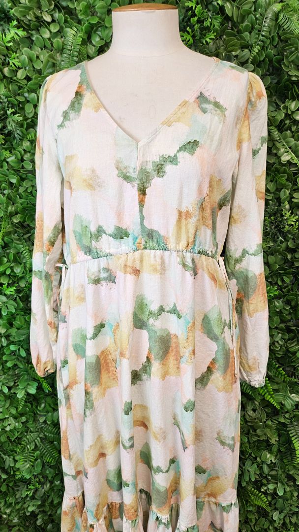 Stella+Gemma Print Indy Dress (10-12)