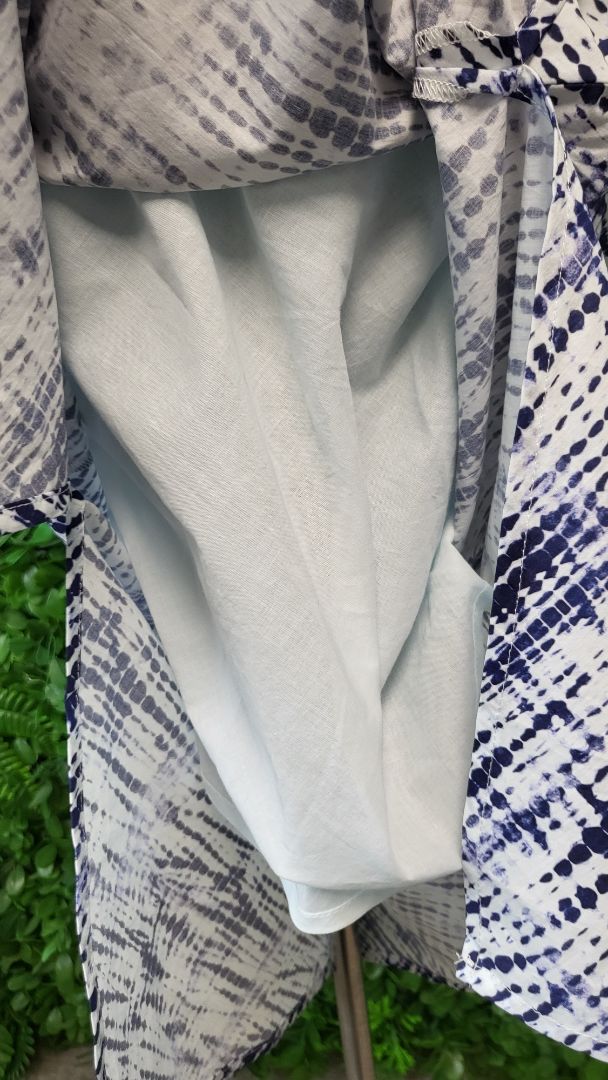 Leila+ Luca Blue/White Smart Dress BNWT (10)