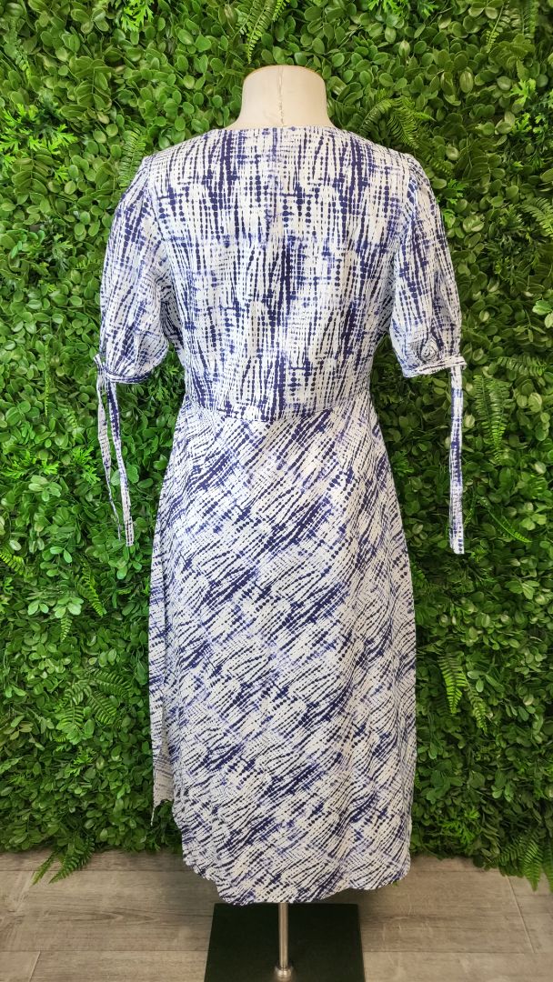 Leila+ Luca Blue/White Smart Dress BNWT (10)