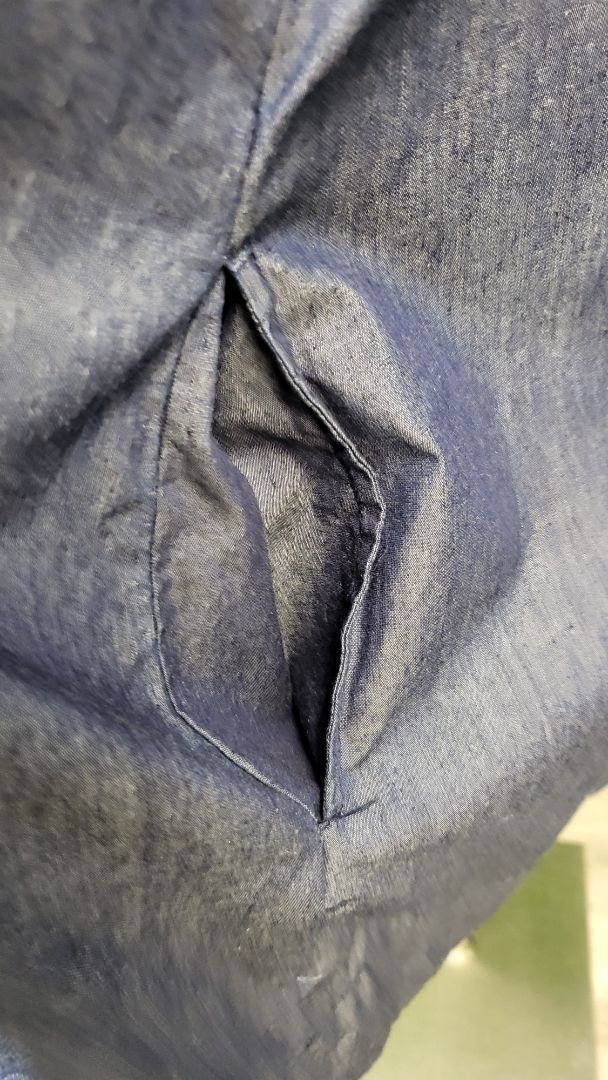 Unknown Denim Shift Dress (12)