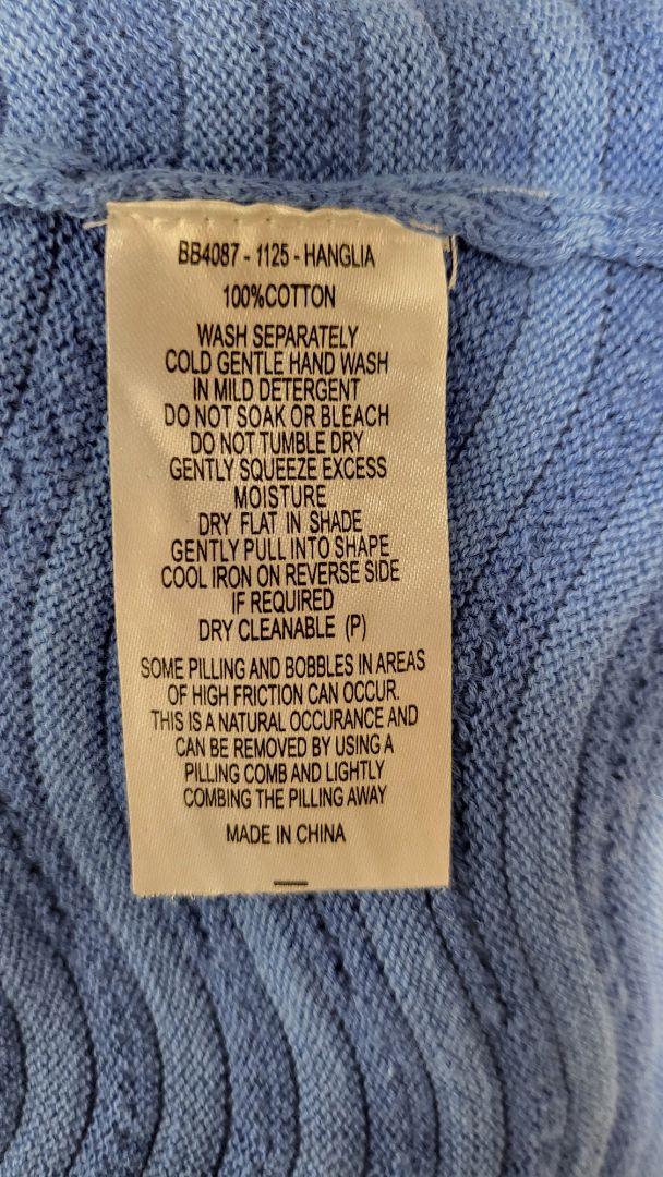Betty Basics Blue Knit Tank (12)