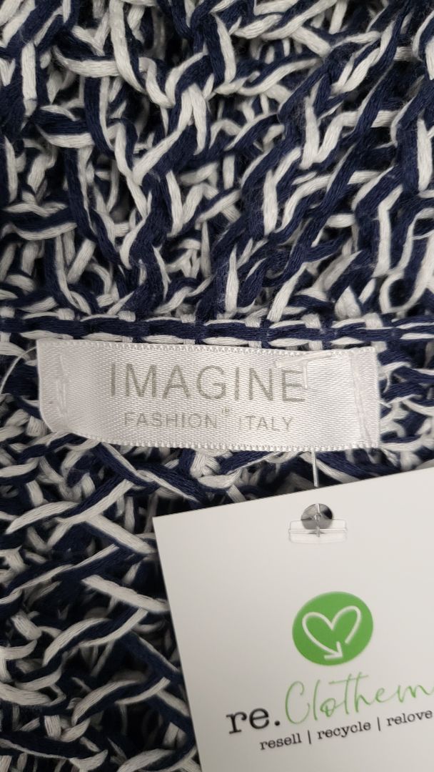 Imagine Blue Open Knit Top (14)