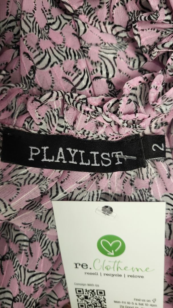 Playlist Zebra Floaty Top (18-20)