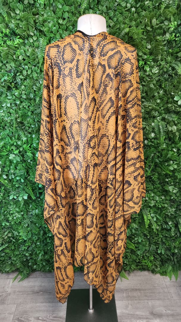 Soulful Cardi Animal Kaftan Top (OSFM)