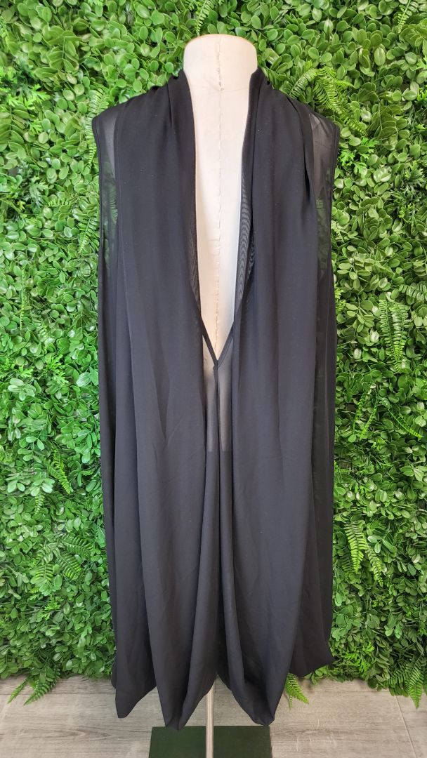 Unknown Black Sheer Tunic (14-16)