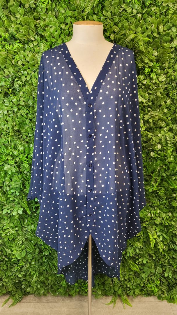Brave+True Spot Oversized Top (OSFM)