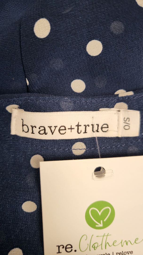 Brave+True Spot Oversized Top (OSFM)