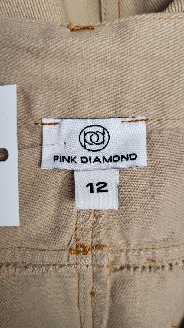 Pink Diamond Tan Long Pencil Skirt (12)