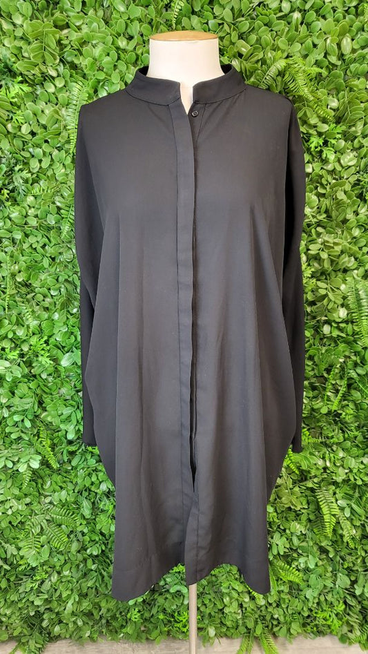 Moochi Black Longline Shirt (10)