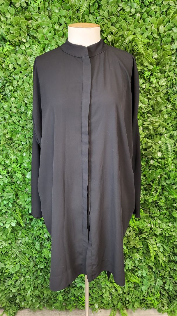 Moochi Black Longline Shirt (10)