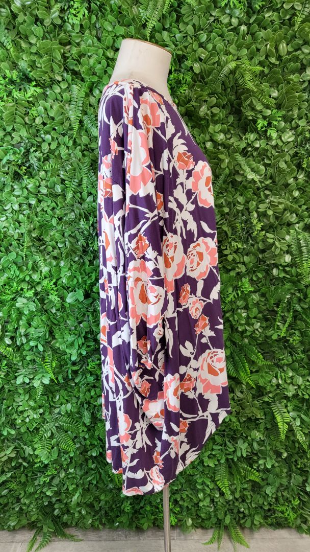 PQ Collection Print Oversized Top (16-24)