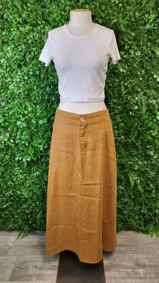 Eb & Ive Tumeric Maxi Skirt (14)
